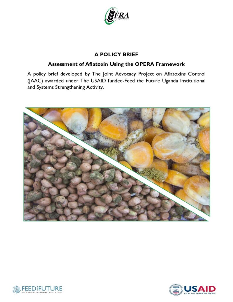 thumbnail of Policy Brief-Aflatoxin and OPERA framework