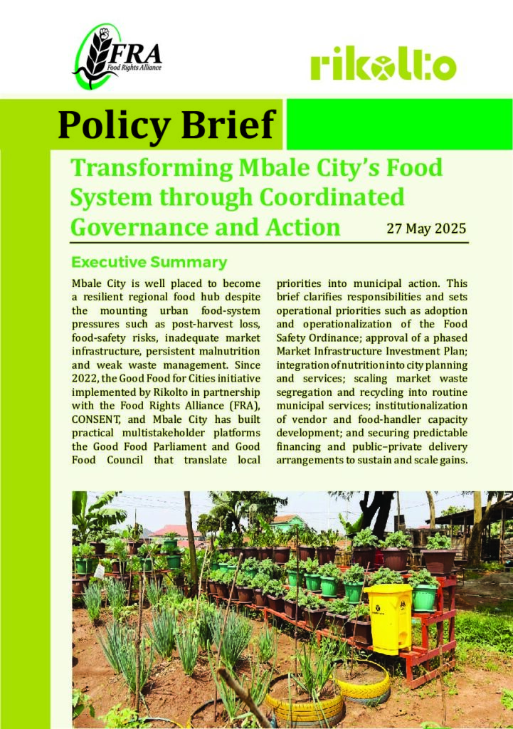thumbnail of POLICY BRIEF Coordinated Governance and Action
